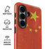 Chinese Flag Distressed Galaxy S26 Plus Impact Case