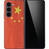 Chinese Flag Distressed Galaxy Z Fold5 5G Skin
