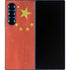 Chinese Flag Distressed Galaxy Z Fold6 Skin