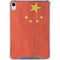 Chinese Flag Distressed iPad 11th Gen (2025) Clear Case