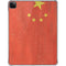 Chinese Flag Distressed iPad Pro 11in (2024) Clear Case