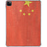 Chinese Flag Distressed iPad Pro 11in (2024) Clear Case