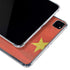 Chinese Flag Distressed iPad Pro 11in (2024) Clear Case