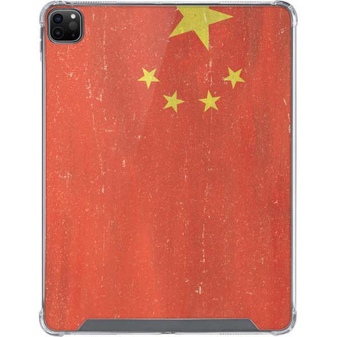 Chinese Flag Distressed iPad Cases