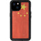 Chinese Flag Distressed iPhone 15 Plus Waterproof Case