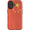 Chinese Flag Distressed iPhone 16 Impact Case