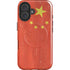 Chinese Flag Distressed iPhone 16 Magsafe Impact Case