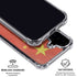 Chinese Flag Distressed iPhone 16 Plus Clear Case