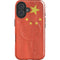 Chinese Flag Distressed iPhone 16 Plus Magsafe Impact Case