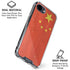 Chinese Flag Distressed iPhone 16e Clear Case