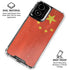 Chinese Flag Distressed Moto G Power 5G (2024) Clear Case