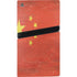 Chinese Flag Distressed PS5 Pro Disk Console Skin