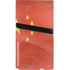 Chinese Flag Distressed PS5 Pro Disk Console Skin