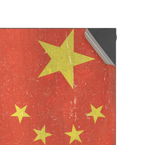 Chinese Flag Distressed XBox Series X Digital Edition Console Skin