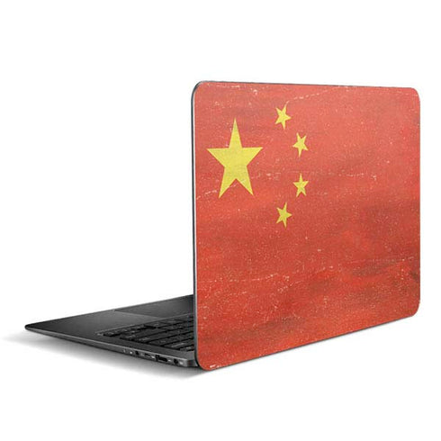Chinese Flag Distressed Zenbook UX305FA 13.3in Skin