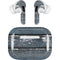 Chipped Blue Wood AirPods Skins
