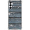 Chipped Blue Wood Gabb Phone 4 Clear Case