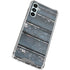 Chipped Blue Wood Gabb Phone 4 Clear Case