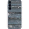 Chipped Blue Wood Galaxy A35 5G Skin