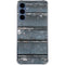 Chipped Blue Wood Galaxy A55 5G Clear Case