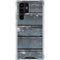 Chipped Blue Wood Galaxy S23 Ultra Clear Case