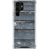 Chipped Blue Wood Galaxy S23 Ultra Clear Case