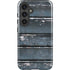 Chipped Blue Wood Galaxy S25 Plus Impact Case
