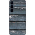 Chipped Blue Wood Galaxy S25 Plus Skin