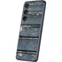 Chipped Blue Wood Galaxy S25 Plus Skin