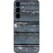 Chipped Blue Wood Galaxy S25 Skin