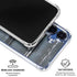 Chipped Blue Wood Galaxy S25 Clear Case