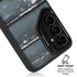 Chipped Blue Wood Galaxy S26 Kickstand Case
