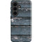Chipped Blue Wood Galaxy S26 Plus Impact Case