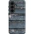 Chipped Blue Wood Galaxy S26 Plus Impact Case