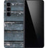 Chipped Blue Wood Galaxy Z Fold5 5G Skin