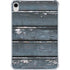 Chipped Blue Wood iPad 11th Gen (2025) Clear Case