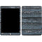 Chipped Blue Wood Apple iPad Skin