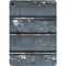 Chipped Blue Wood Apple iPad Air Skin