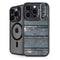 Chipped Blue Wood iPhone 13 Pro Kickstand Case