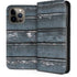 Chipped Blue Wood iPhone 13 Pro Max Folio Case