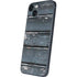 Chipped Blue Wood iPhone Skins