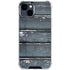 Chipped Blue Wood iPhone 15 Clear Case