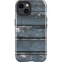 Chipped Blue Wood iPhone 15 Impact Case