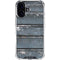 Chipped Blue Wood iPhone 16 Clear Case