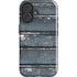 Chipped Blue Wood iPhone 16 Impact Case