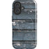 Chipped Blue Wood iPhone 16 Magsafe Impact Case