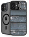 Chipped Blue Wood iPhone 16 Plus Kickstand Case
