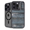 Chipped Blue Wood iPhone 16 Pro Max Kickstand Case