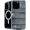 Chipped Blue Wood iPhone 16 Pro Max MagSafe Case