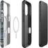 Chipped Blue Wood iPhone 16 Pro Max Magsafe Impact Case